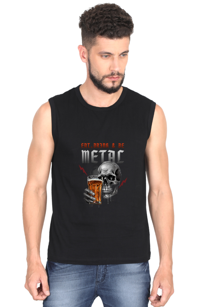 Eat. Sleep and Be Metal Vest