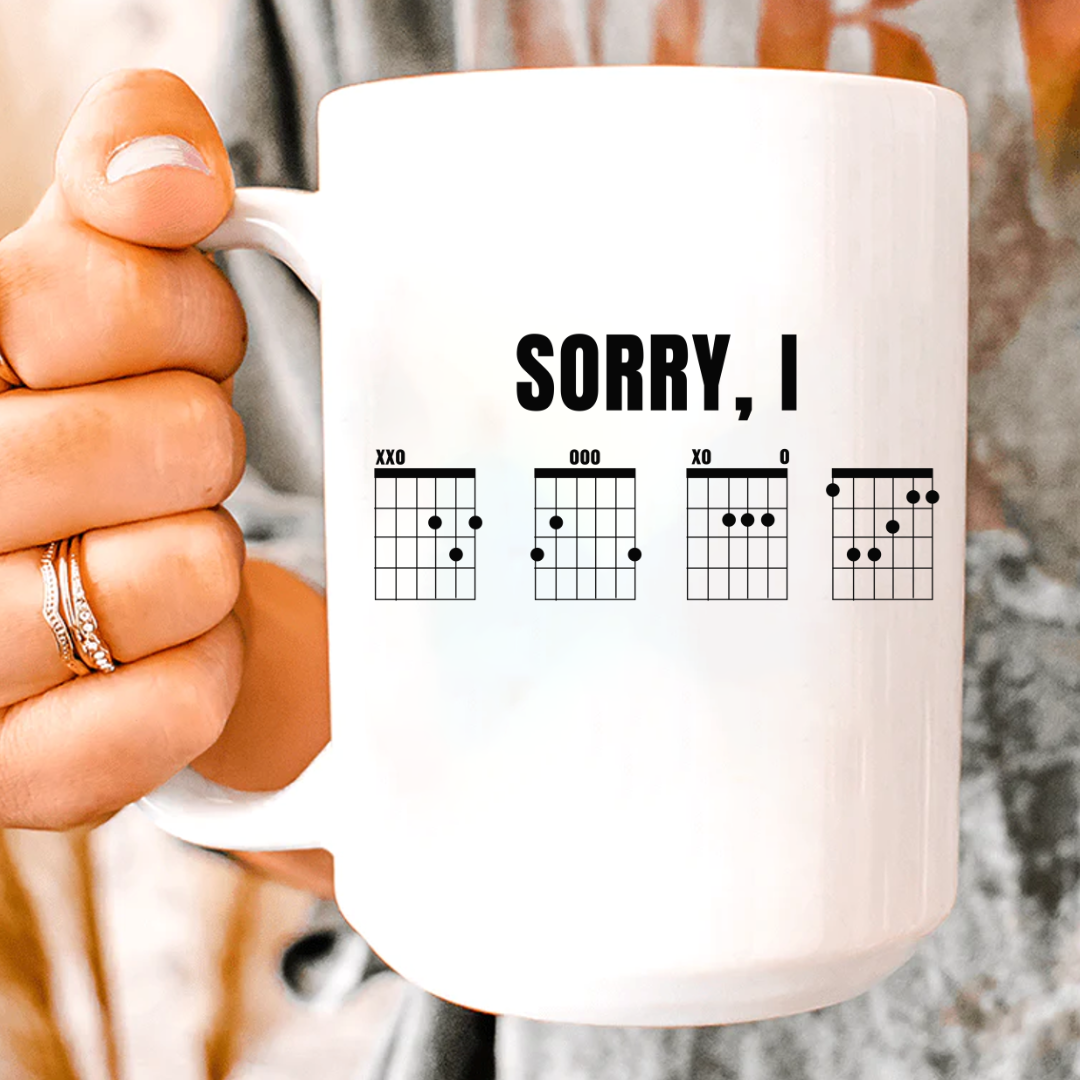 Sorry IDGAF Mug