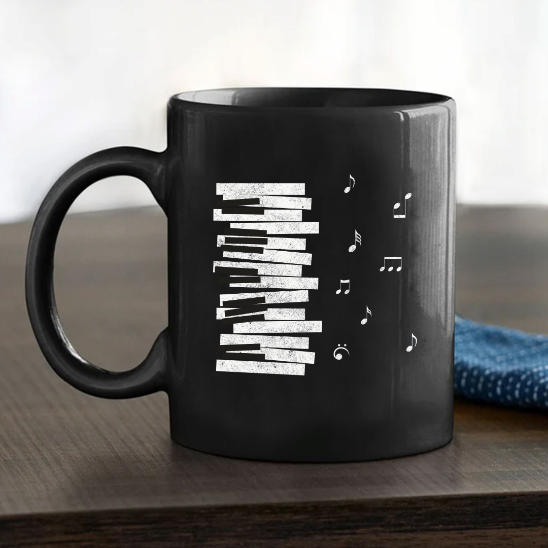 Piano Exhales Mug