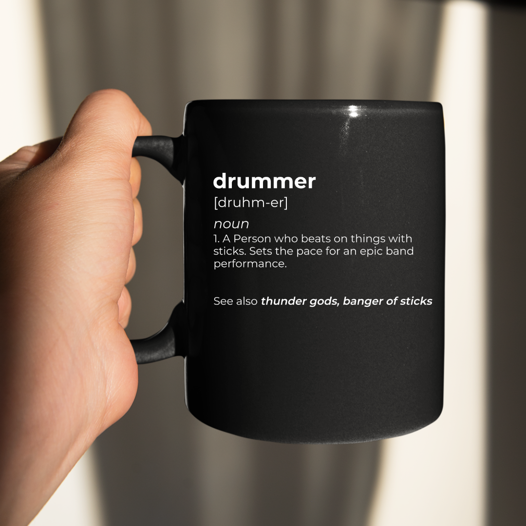 Drummer Definition Mug