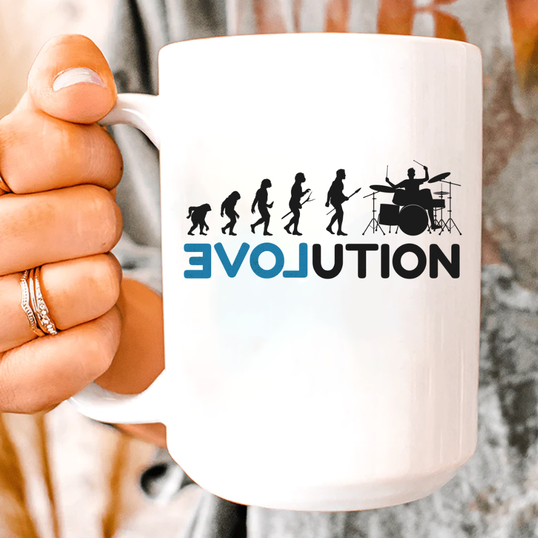 Evol-ution Drums Mugs