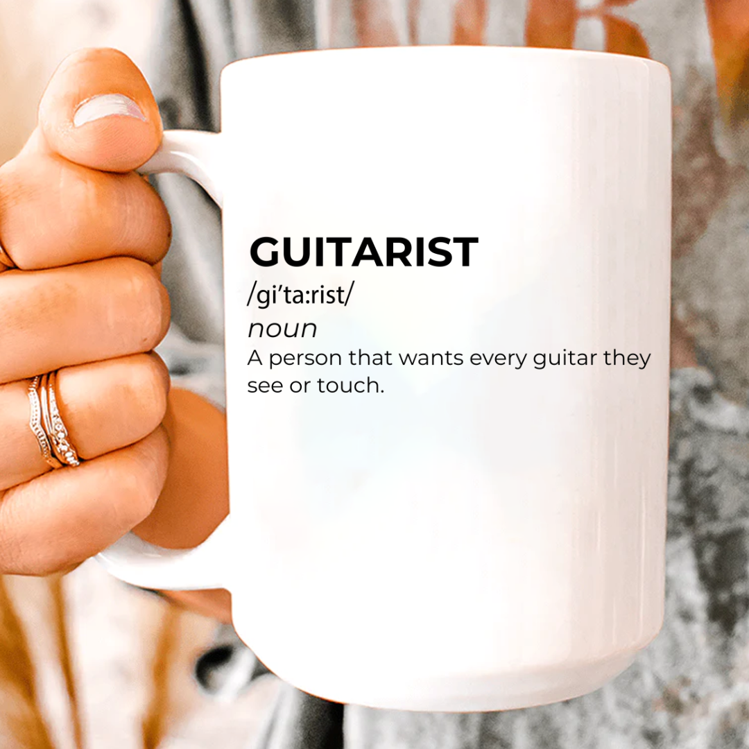 Guitarist Definition Mug