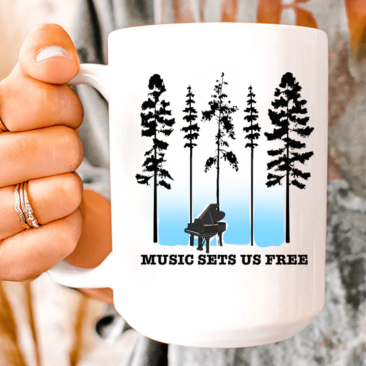 Music Sets us Free Mug