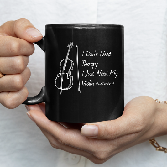 Violin Therapy Mug