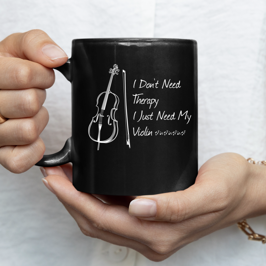 Violin Therapy Mug