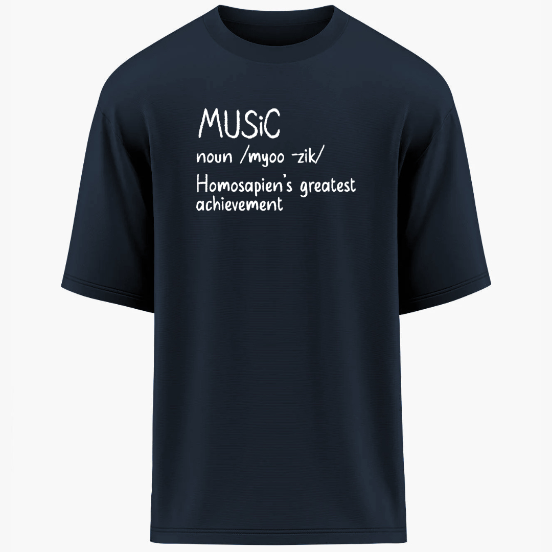 Music homosapien Oversized