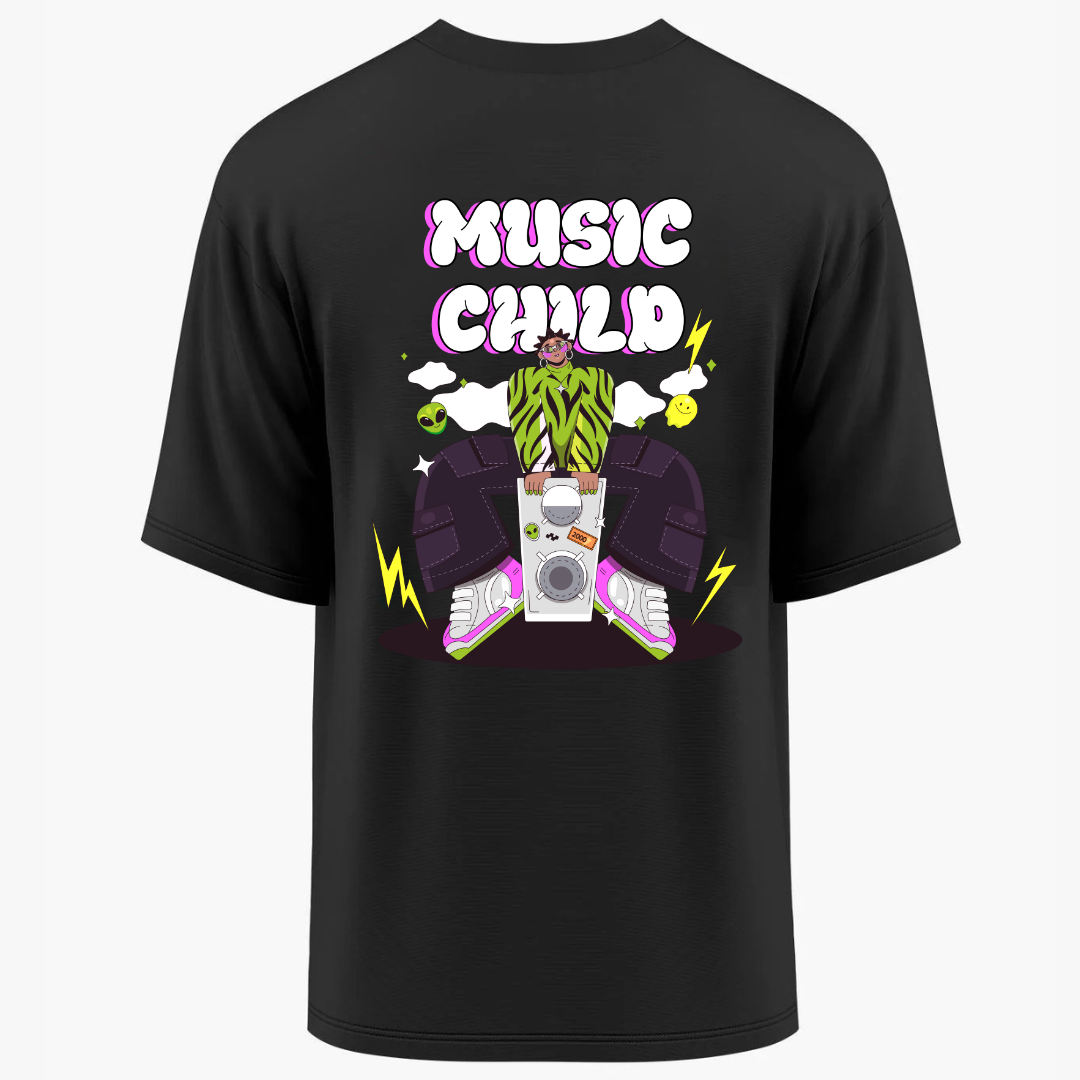 Music Child Oversized