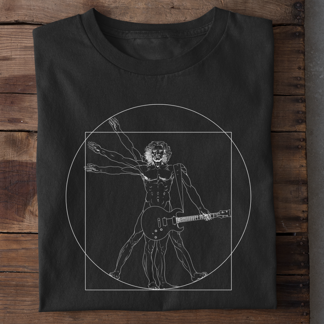 Vitruvian Guitar Graphical