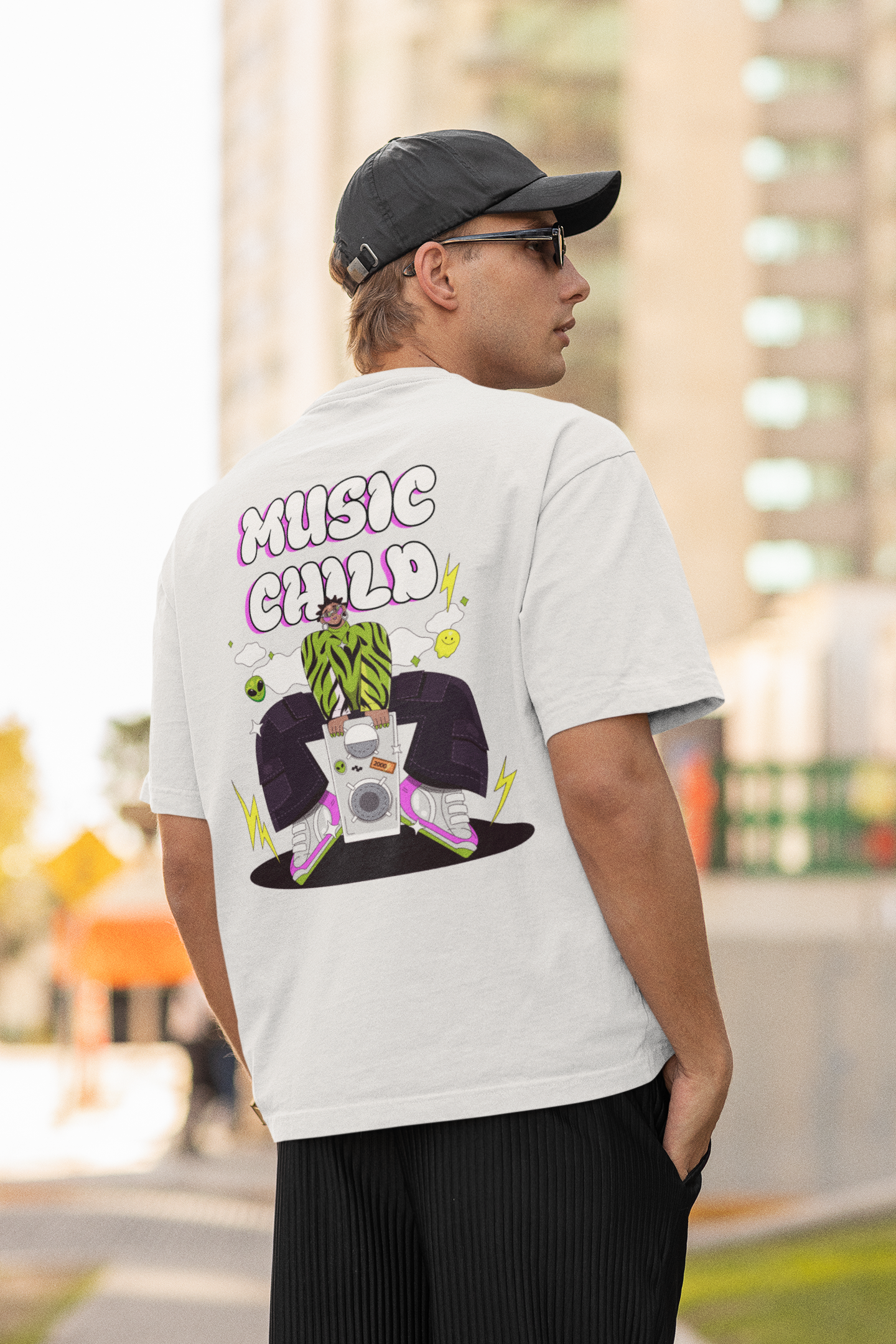 Music Child Oversized