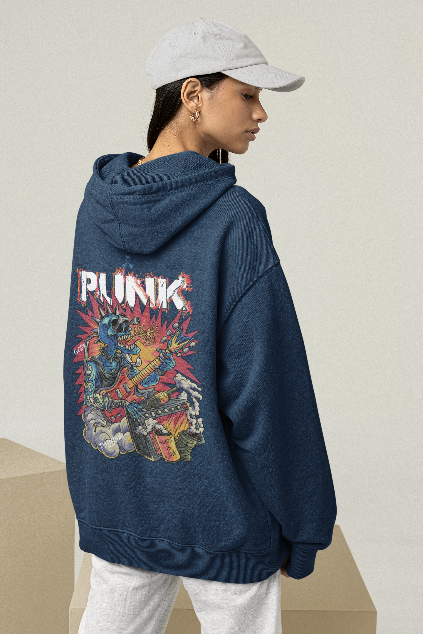 PUNK - Oversized Hoodie