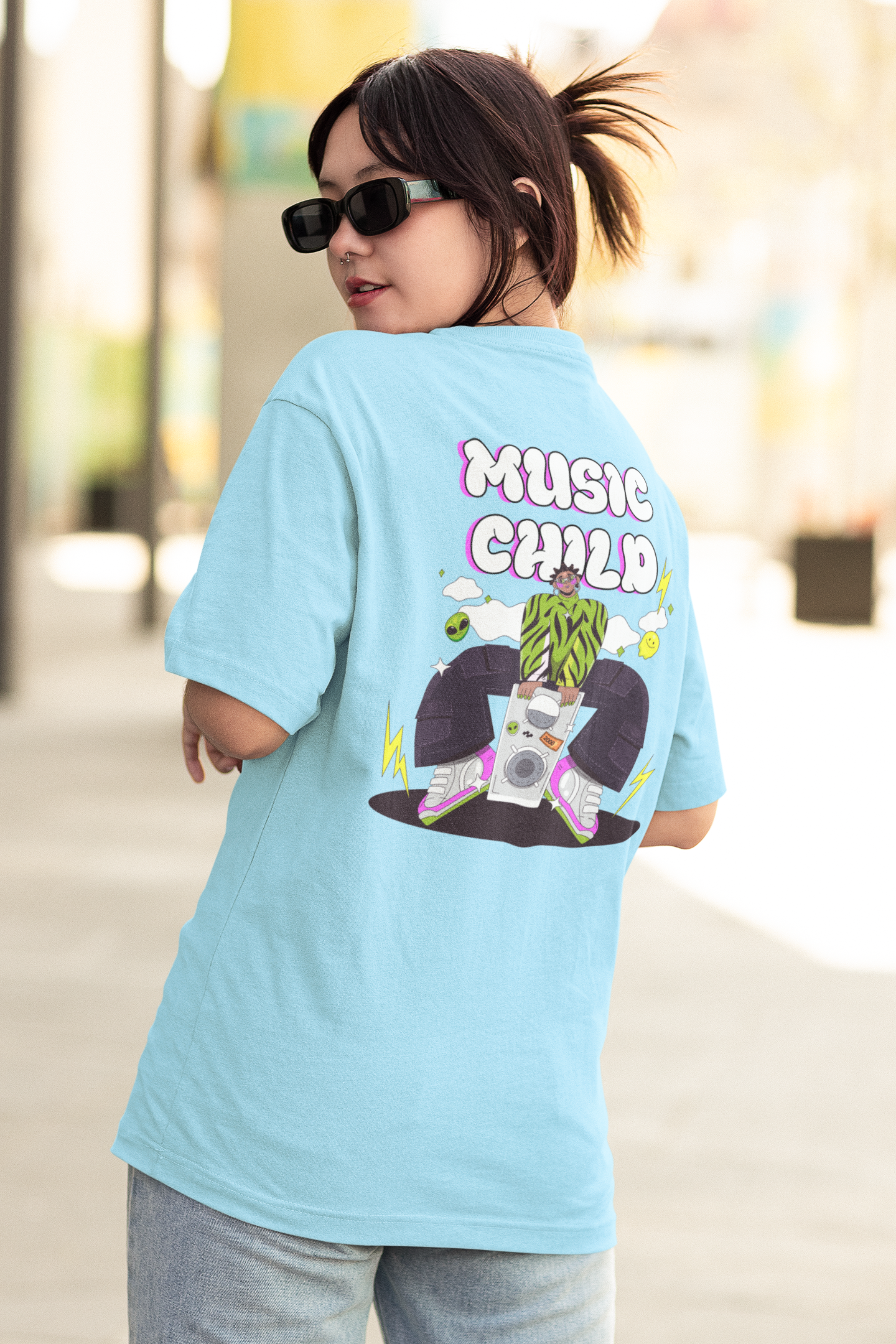 Music Child Oversized